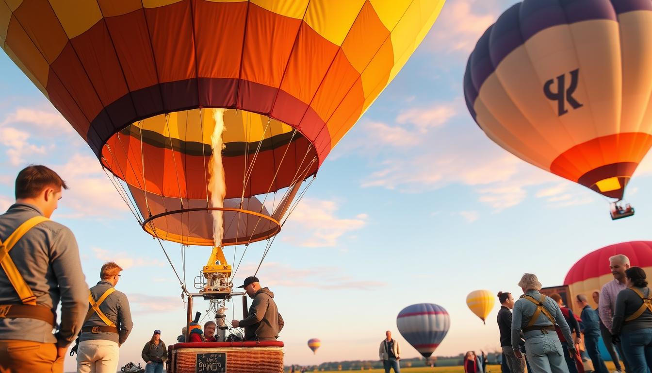 Do you get weighed for hot air balloon?