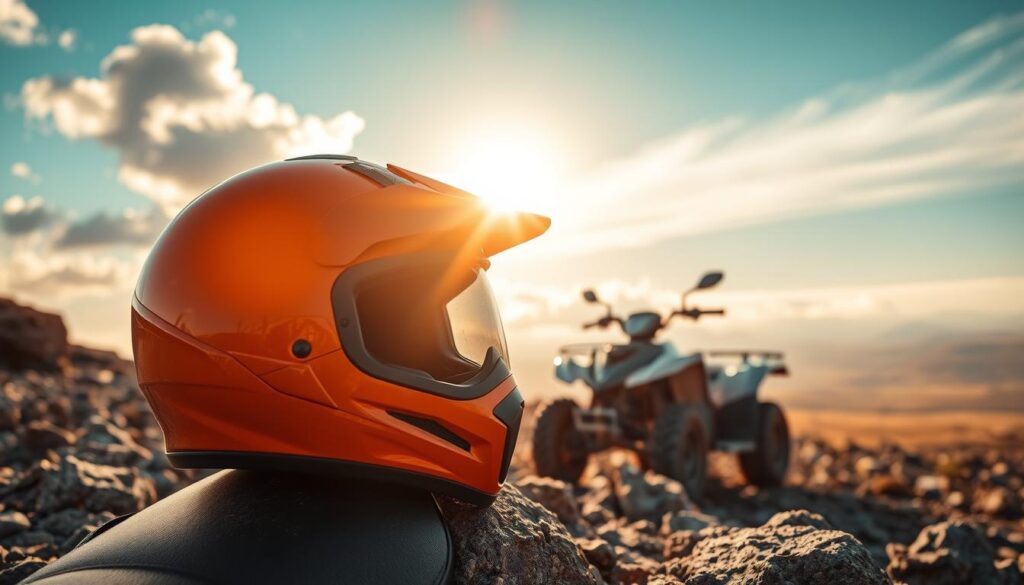 Do you have to wear a crash helmet on a quad bike?