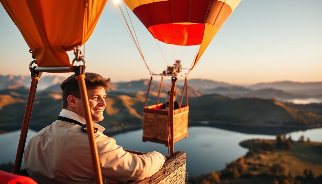 Do you tip a hot air balloon pilot?