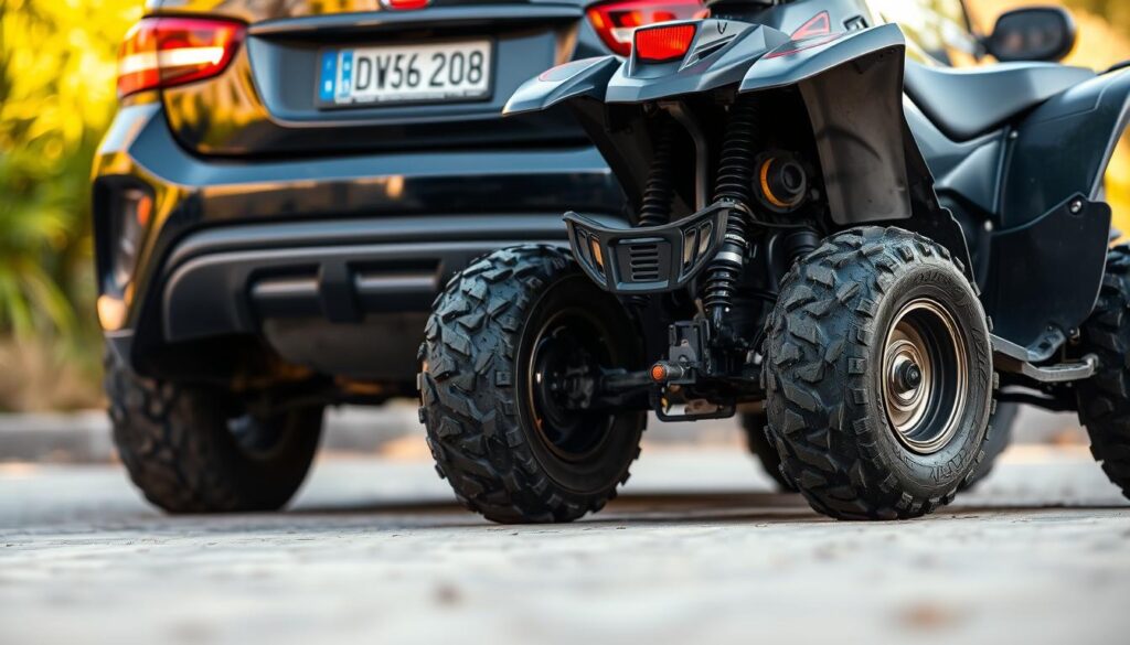 Does a car Licence cover a quad bike?