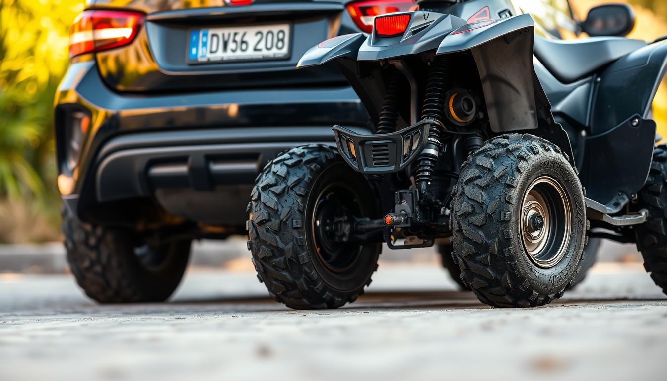 Does a car Licence cover a quad bike?