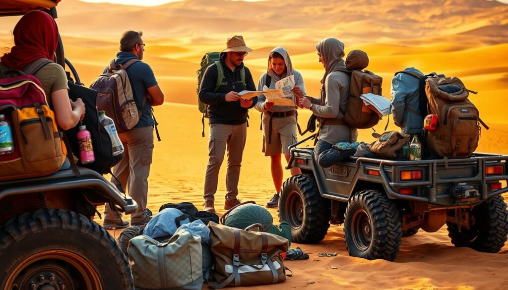 How do I prepare for a desert safari in Dubai?