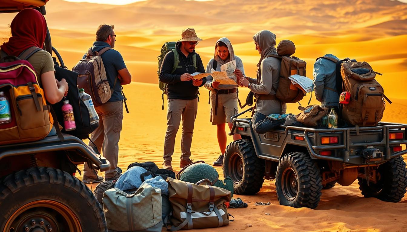 How do I prepare for a desert safari in Dubai?