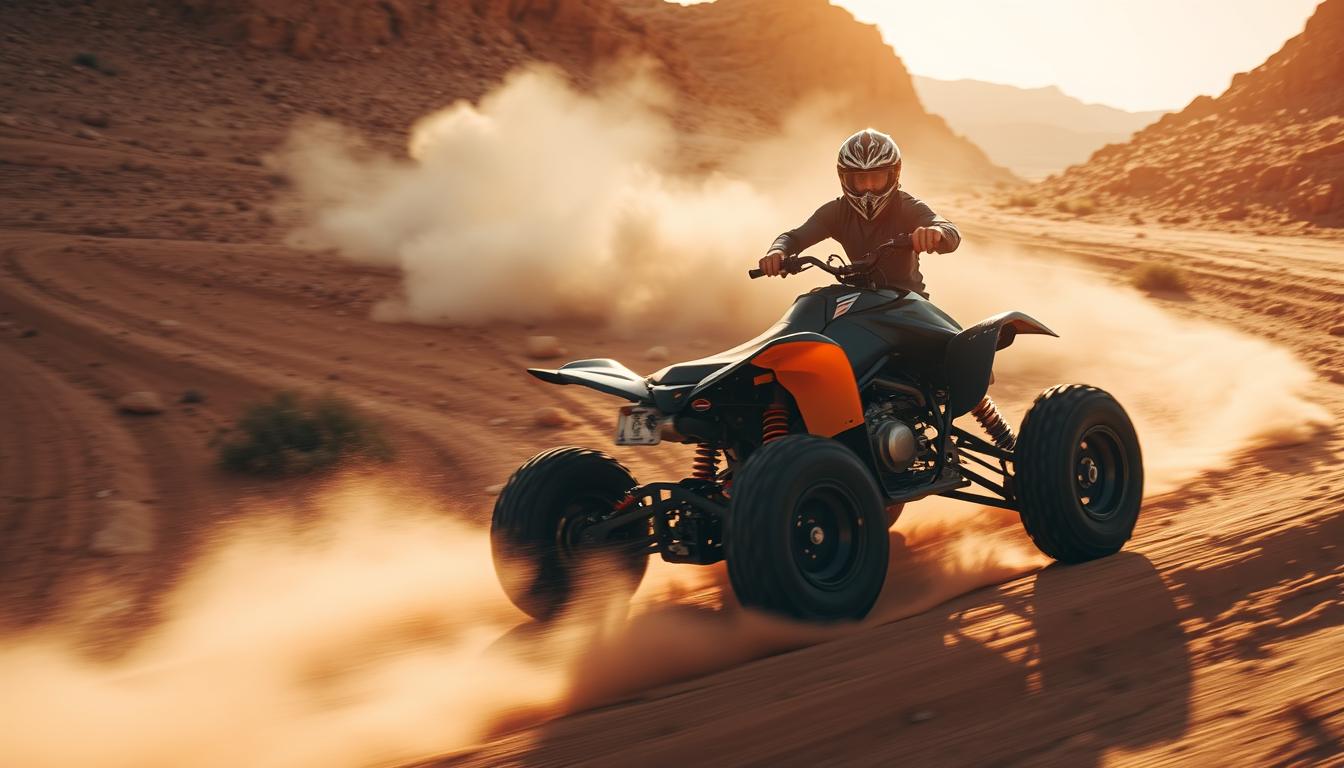 How fast can a quad bike go?