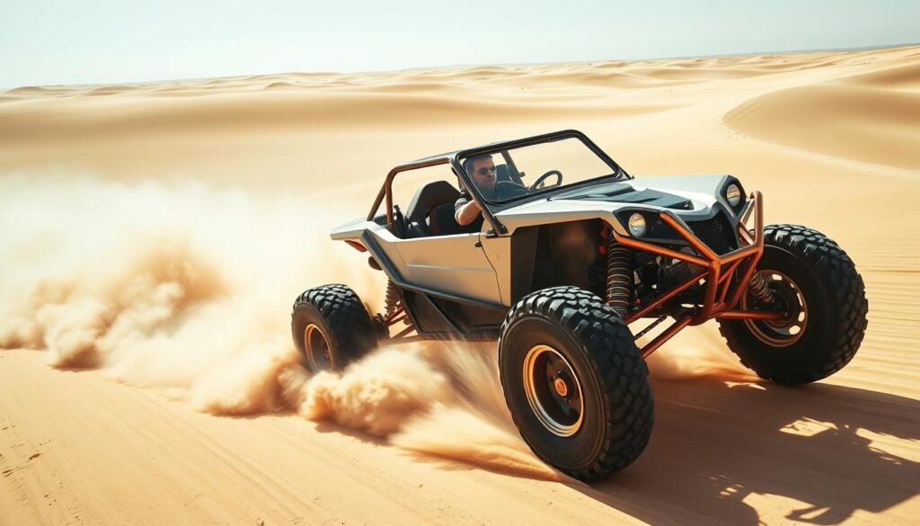 How fast does a dune buggy go?