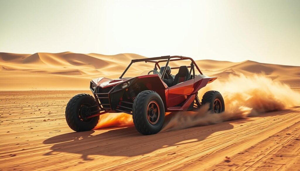 How fast is a 500cc dune buggy?