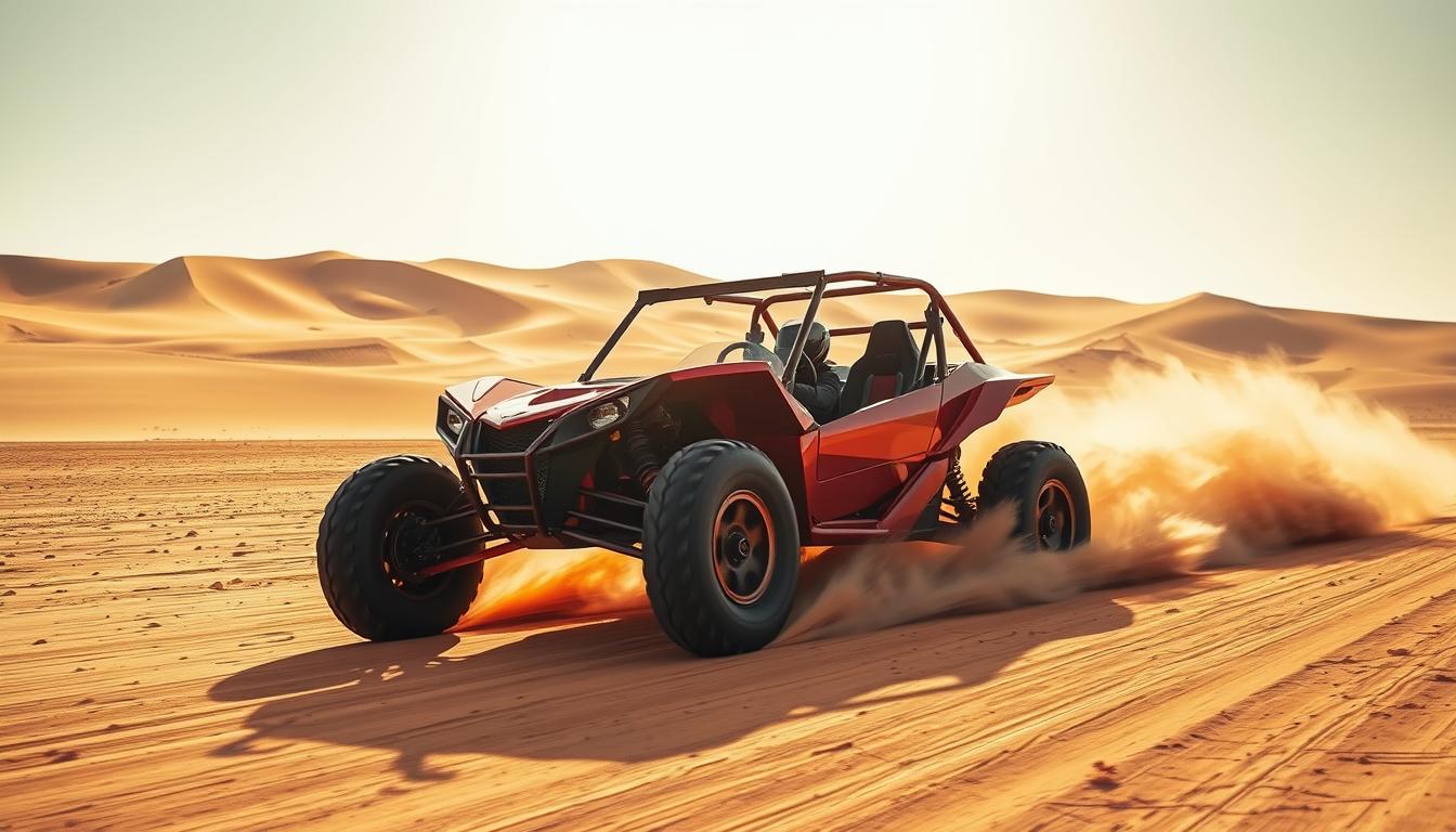 How fast is a 500cc dune buggy?