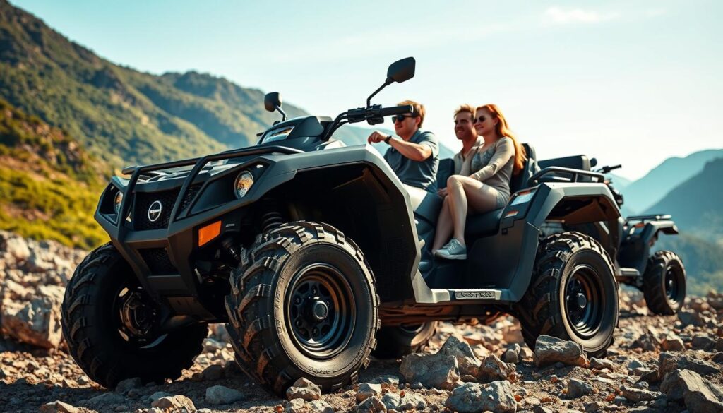 How many people can fit on an ATV?