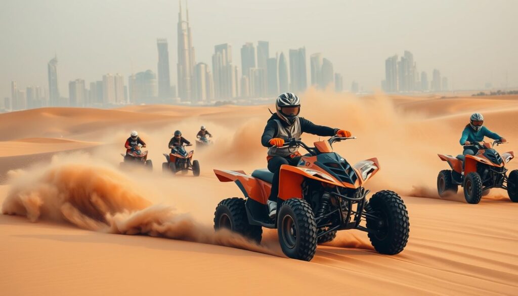 How much does quad biking in Dubai cost?