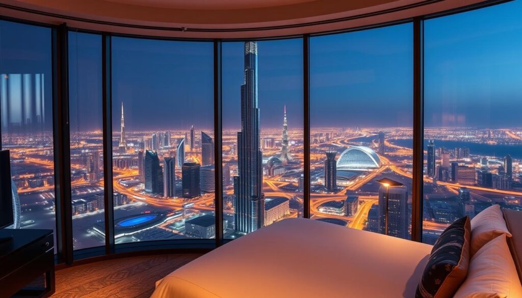 How much is a night at Burj Khalifa?
