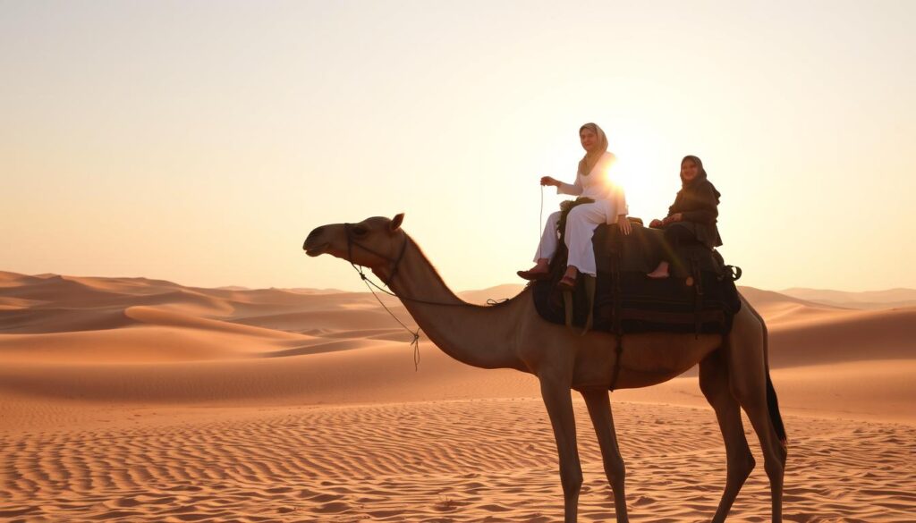 How much is the camel ride in desert safari?