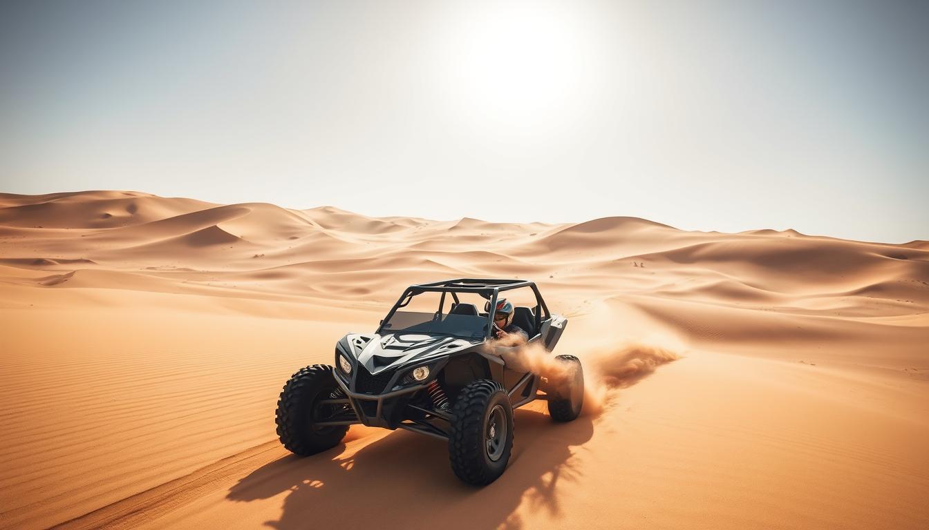 How old do you have to be to ride a buggy in Dubai?