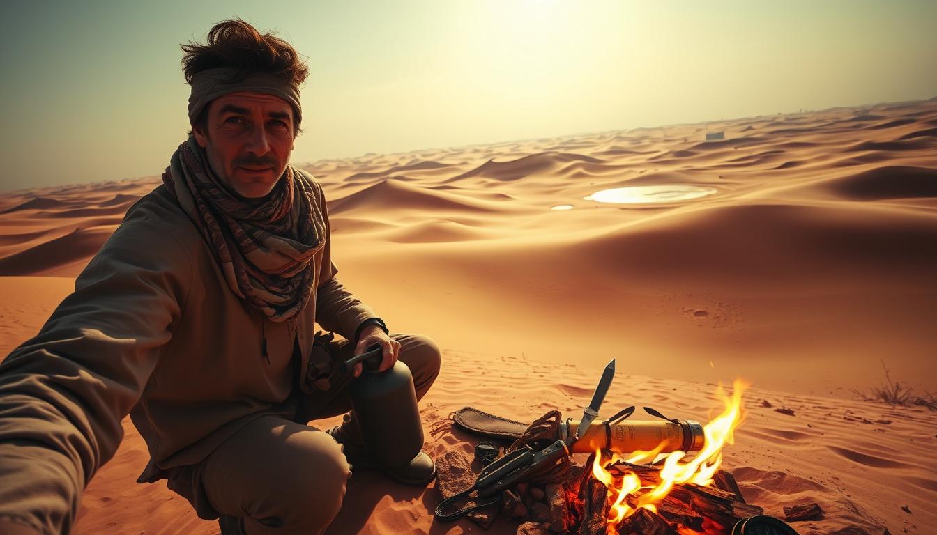 How to survive in the Arabian desert?