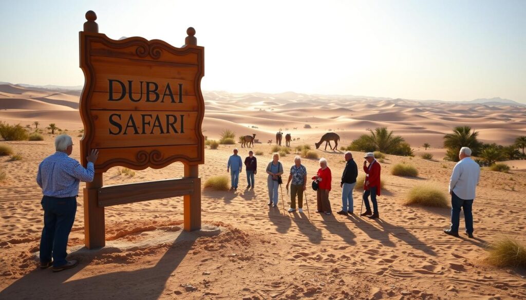 Is Dubai safari free for senior citizens?