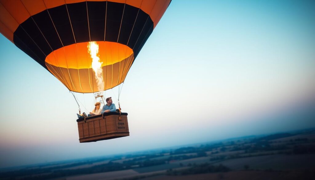 Is it cold when you go up in a hot air balloon?