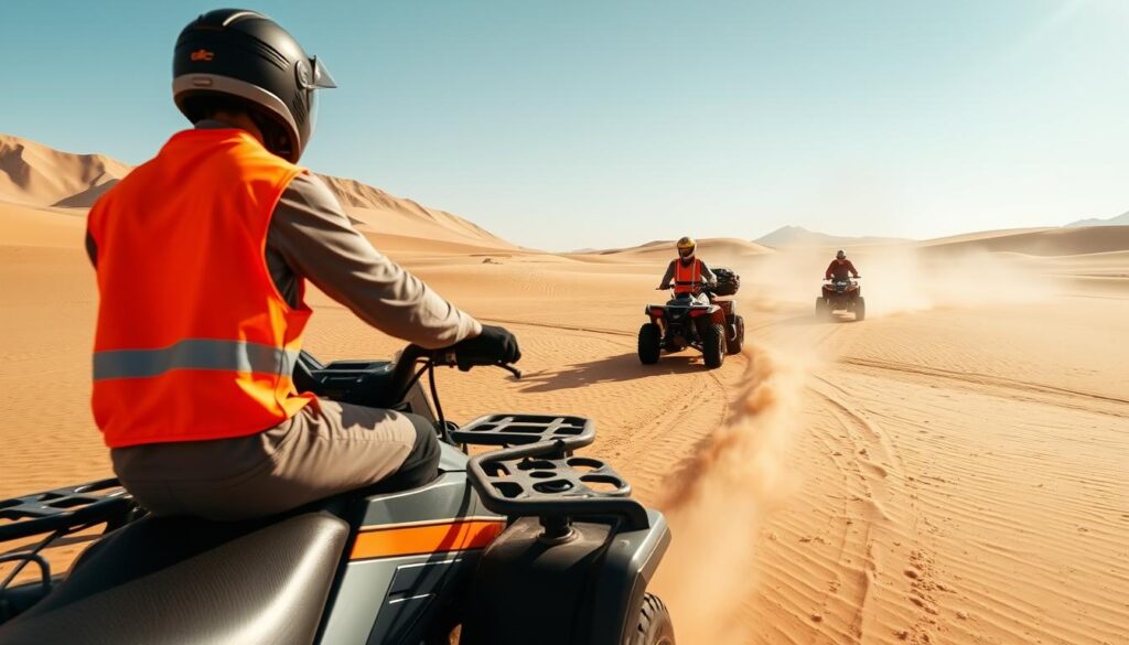 Is quad biking in the desert safe?