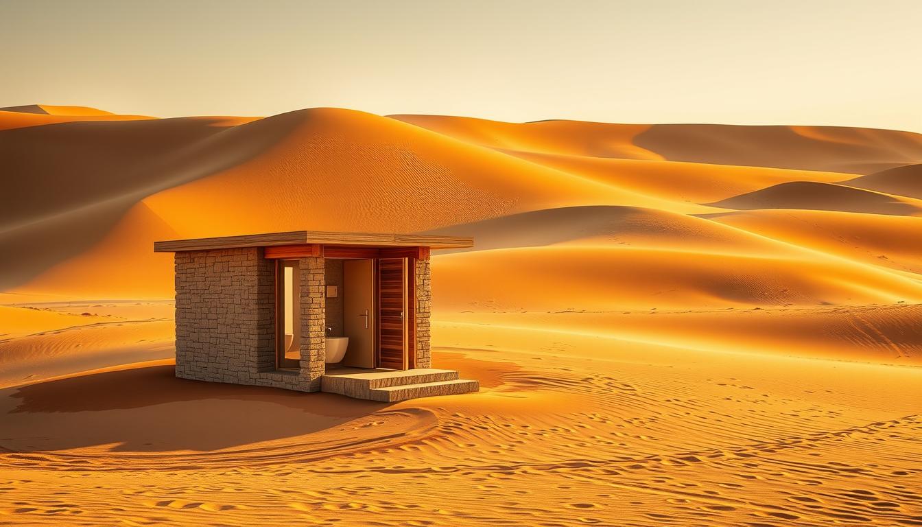 Is there washroom in Desert Safari Dubai?