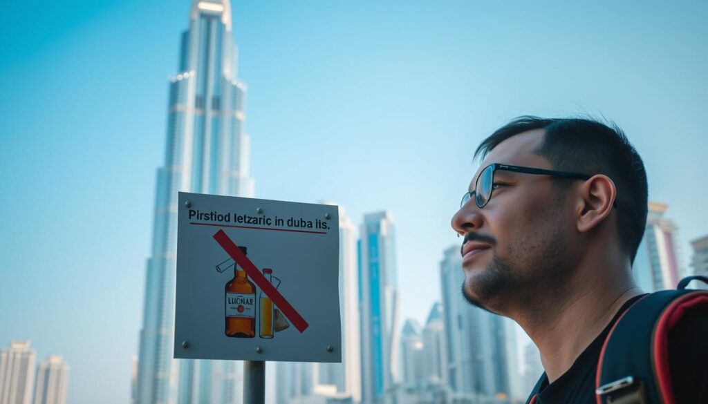 What is not allowed in Dubai as a tourist?