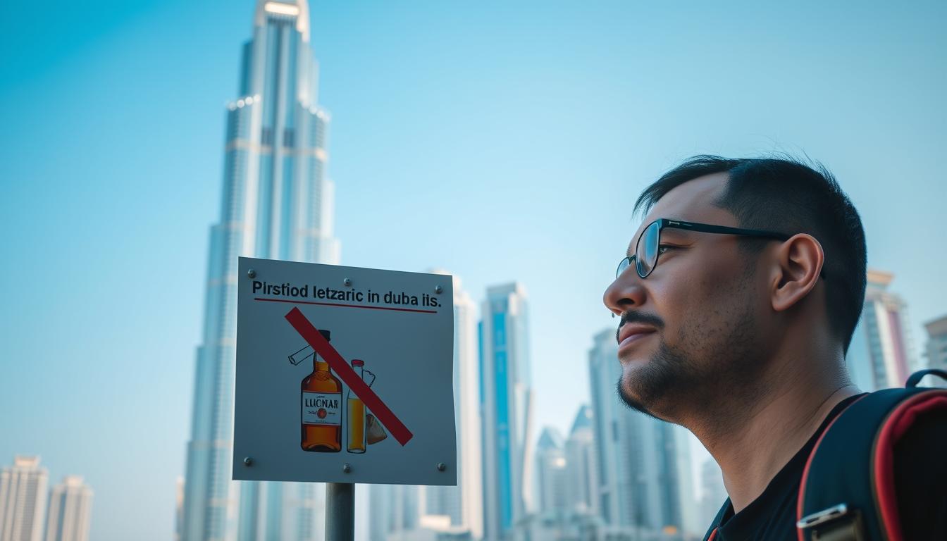 What is not allowed in Dubai as a tourist?