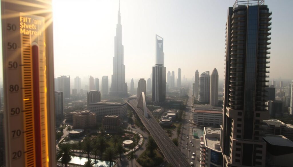What is the hottest month in Dubai?