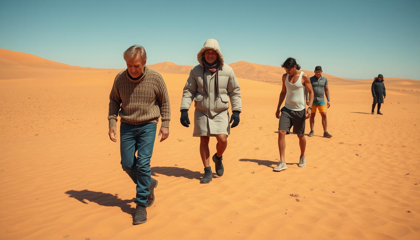 What not to wear in the desert?