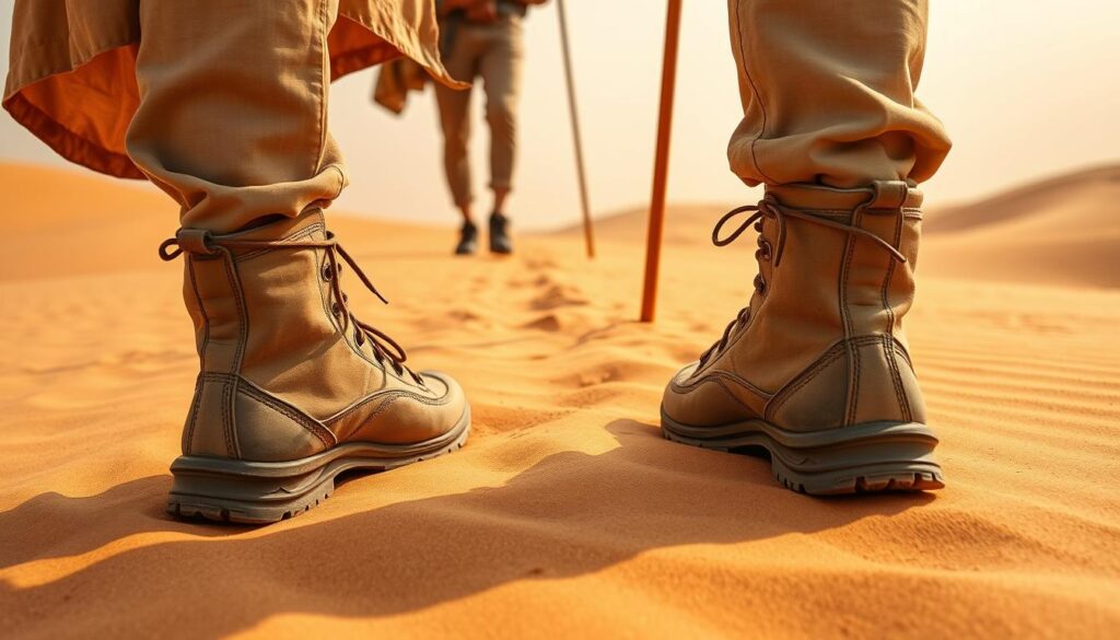 What shoes to wear in Dubai desert safari?