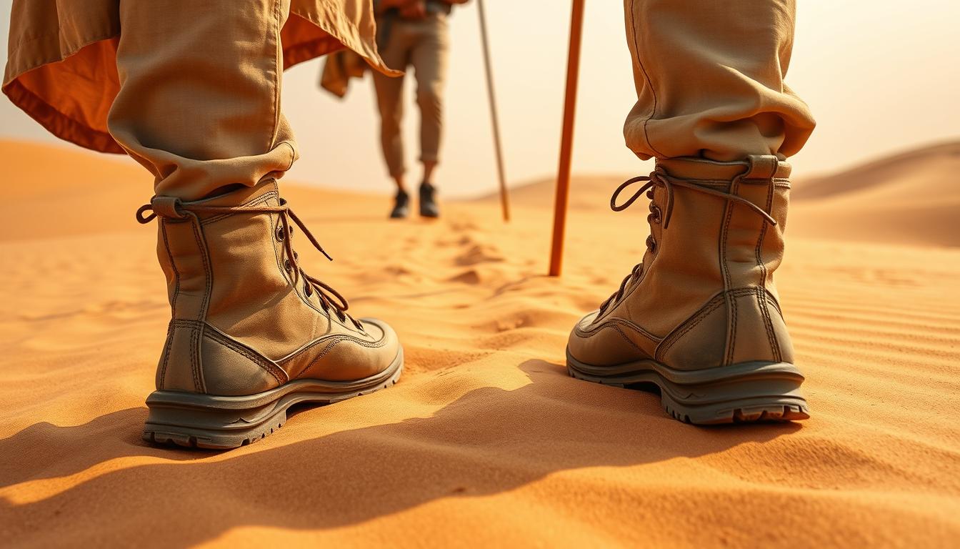 What shoes to wear in Dubai desert safari?