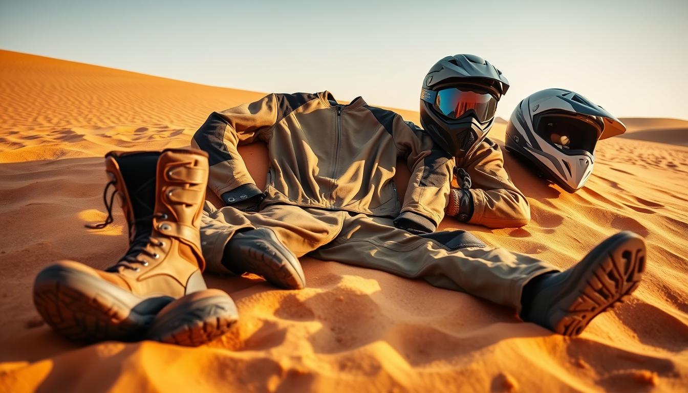 What to wear when quad biking in the desert?