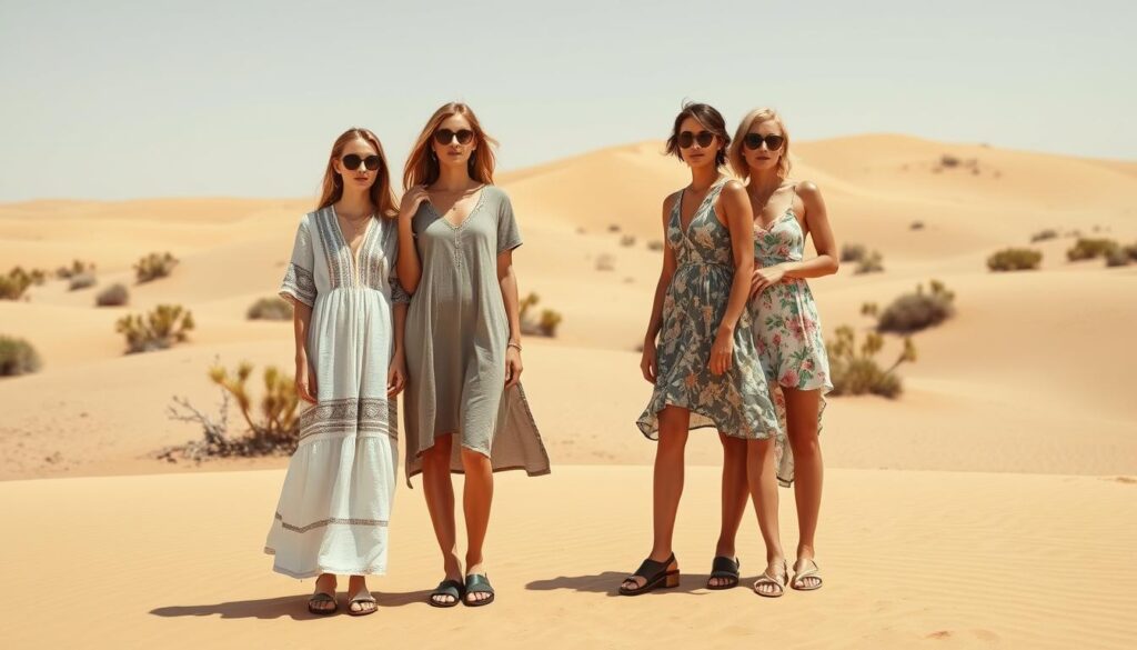 Which dress is best for desert safari?
