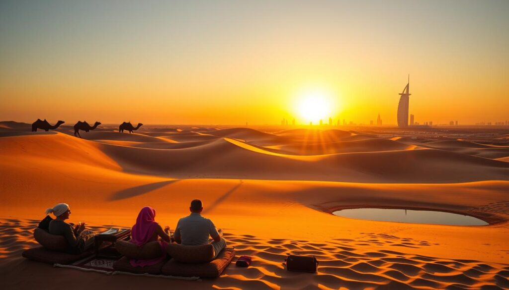 Which time is best for desert safari in Dubai?