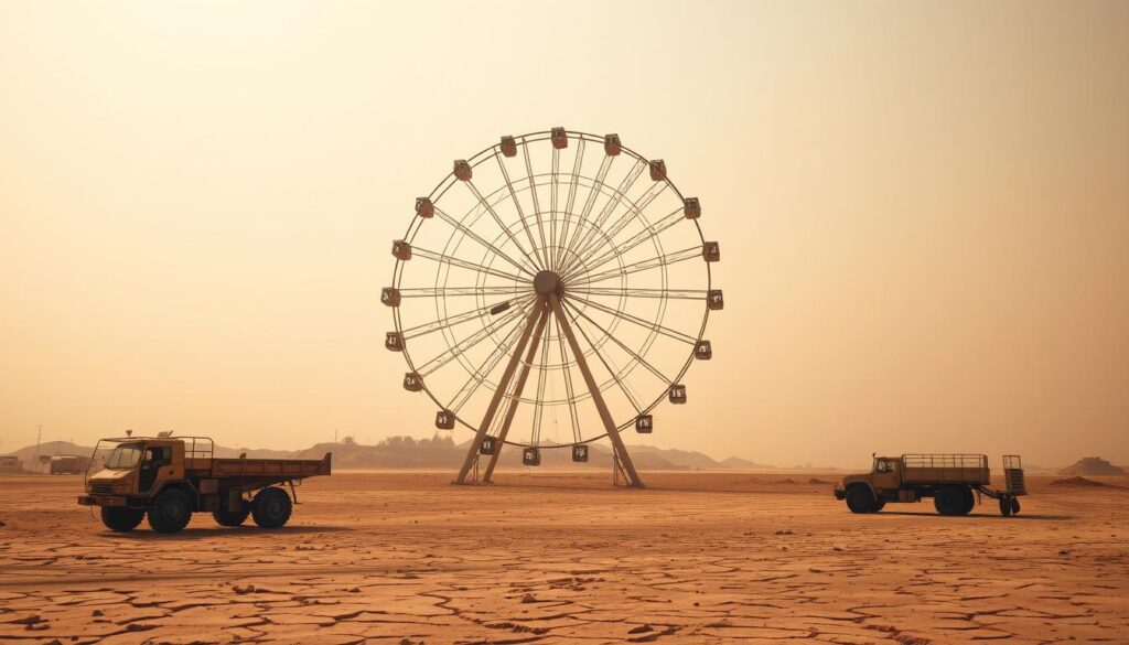 Why is the Dubai Eye still closed?