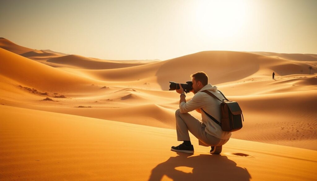 Hiring a Dubai Desert Photographer