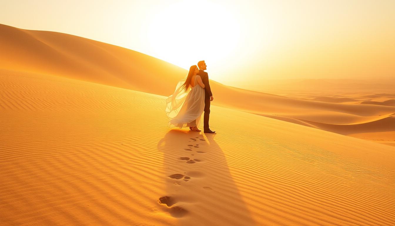 Pre-wedding Desert Photoshoot Dubai