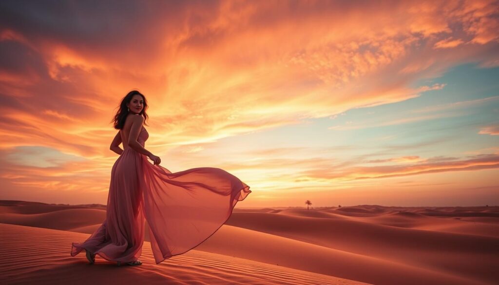 Sunset Desert Photoshoot Dubai