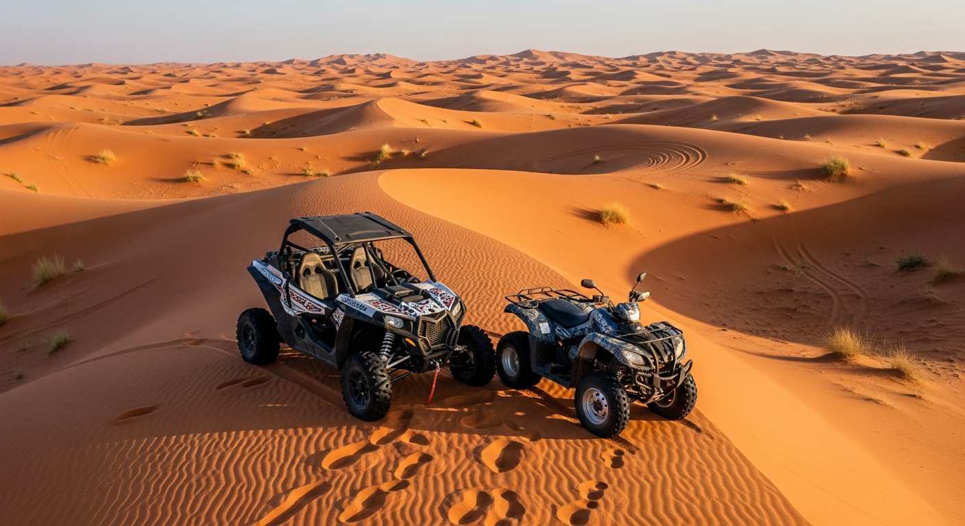 Dune Buggy vs Quad Bike Comparison Dubai