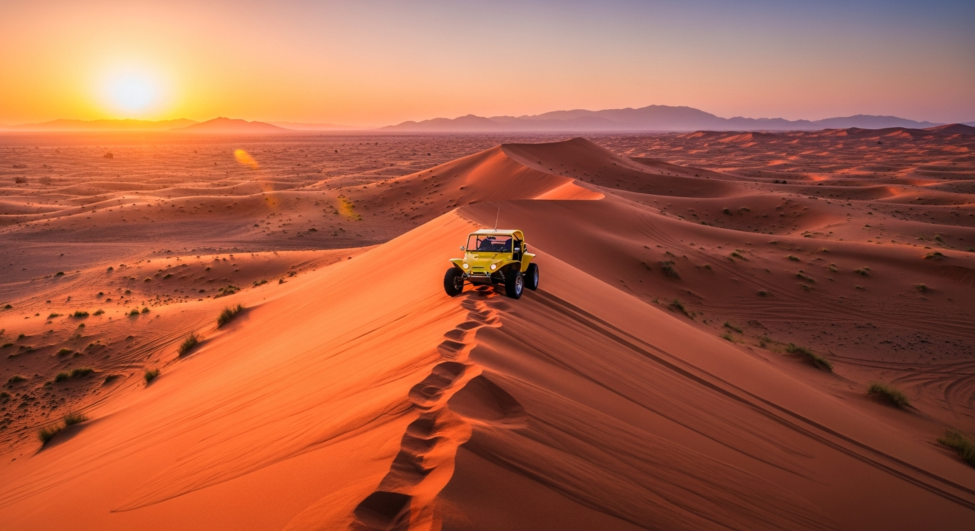Lahbab Red Dunes 1 Hour Desert Adventure Dubai