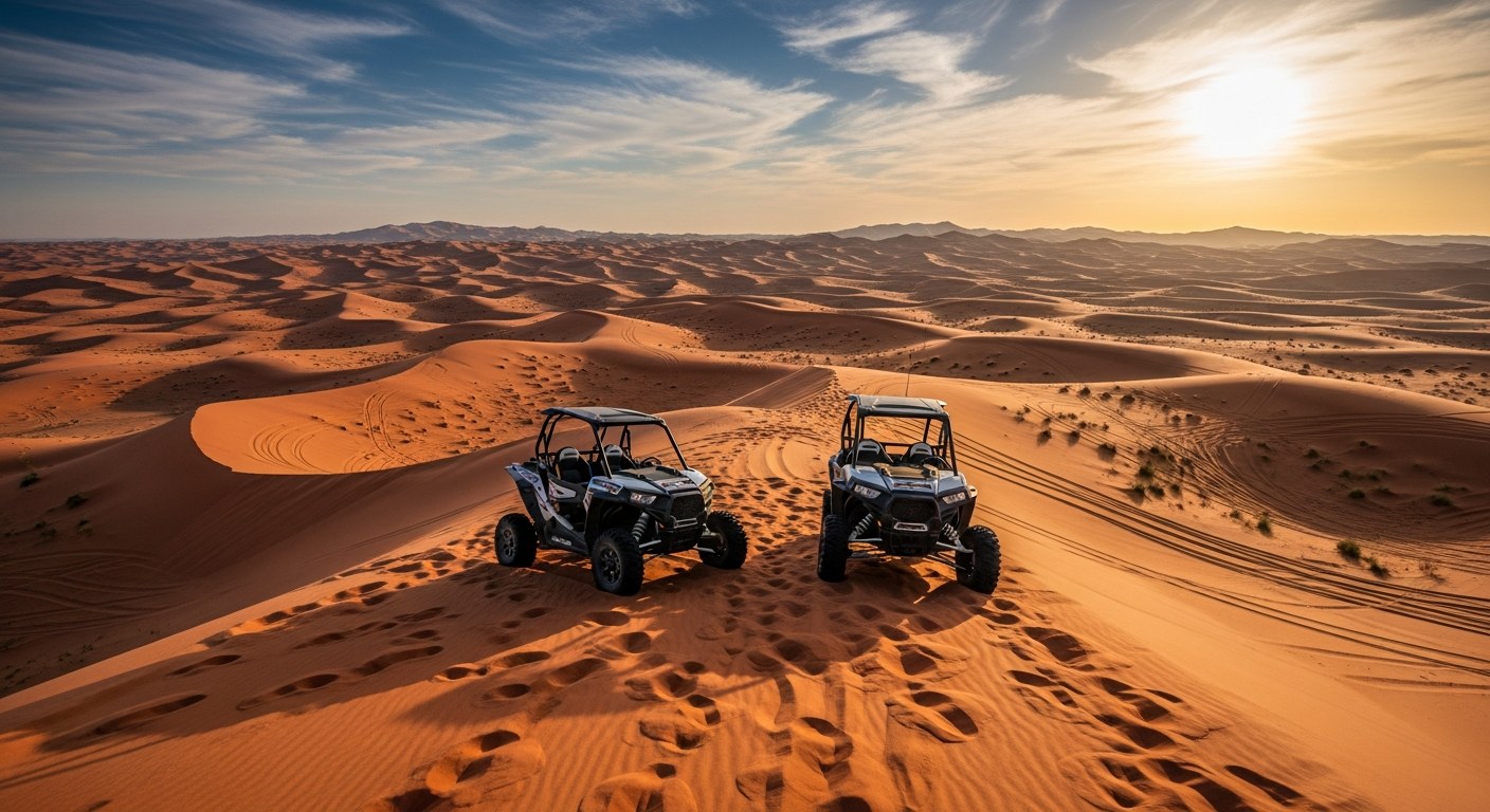1 Hour Morning Dune Buggy Ride Dubai