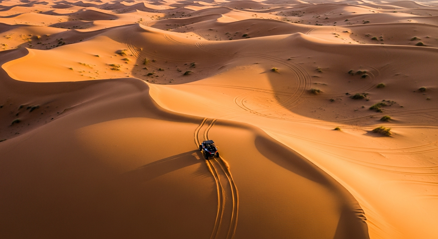 2 Hour Morning Dune Buggy Ride Dubai Desert