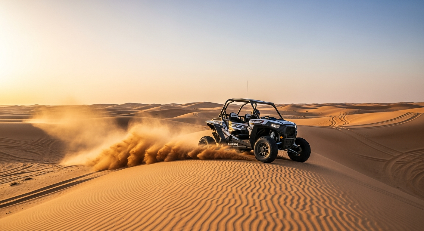 30 Minute Morning Dune Buggy Ride Dubai