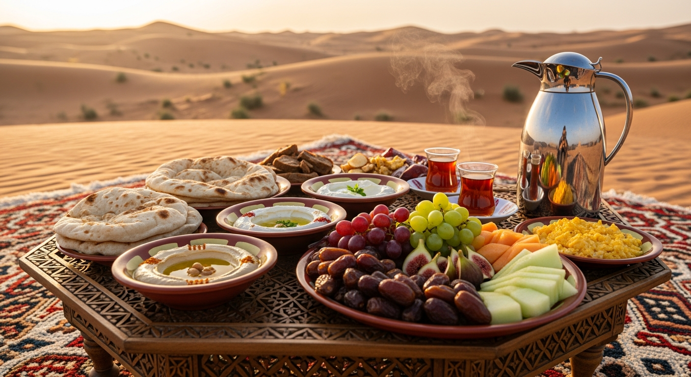 Desert breakfast RAK