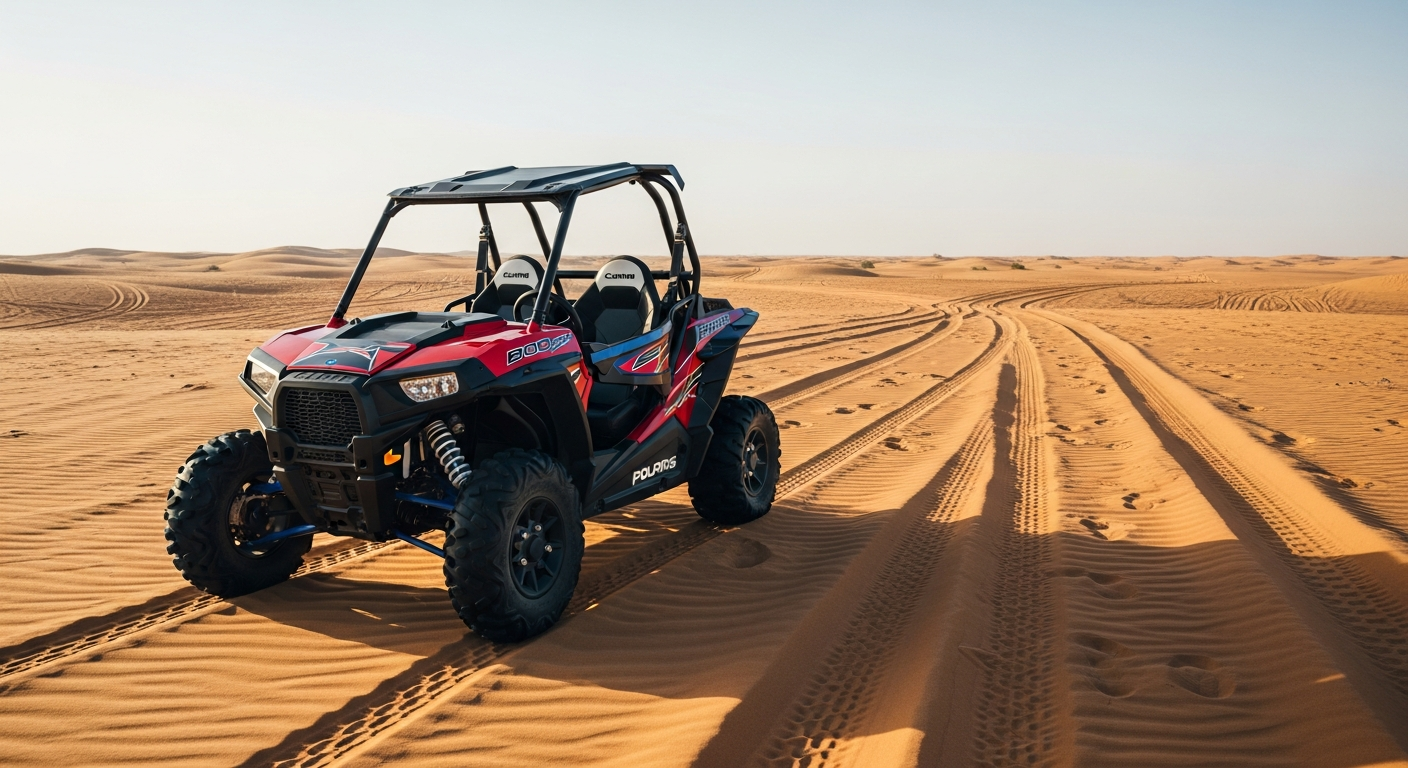 Polaris RZR 800cc 30 Minute Desert Ride Dubai